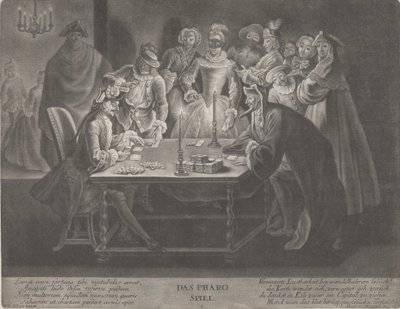 Il gioco del faraone da Johann Jacobus Haid