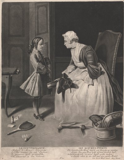 La governante da Johann Jacobus Haid