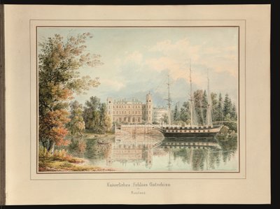 Il Palazzo Imperiale a Gatchina da Johann Jakob Meier