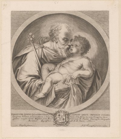San Giuseppe con il Bambino Gesù da Johann Jakob Thurneysen (I)