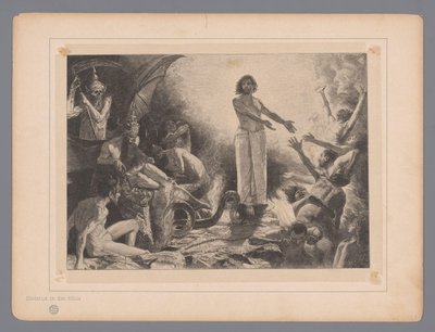 Cristo negli inferi da Johann Jakob Weber