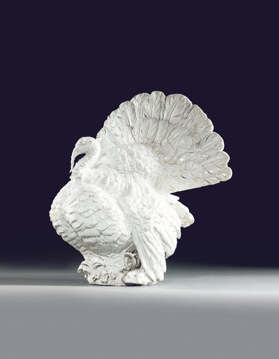 Modello di tacchino della Meissen, c.1733 da Johann Joachim (after) Kändler