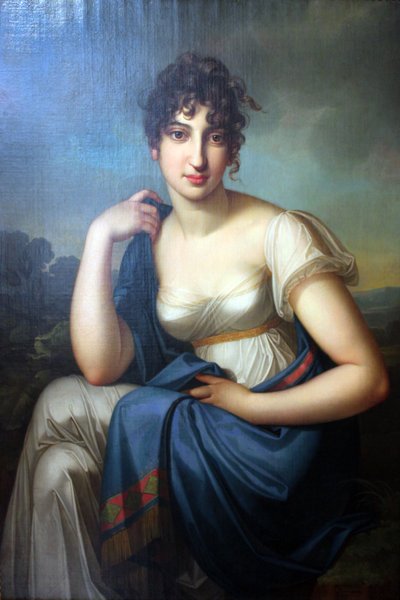 Ritratto di Amalie Beer (1767-1854) da Johann Karl Heinrich Kretschmar