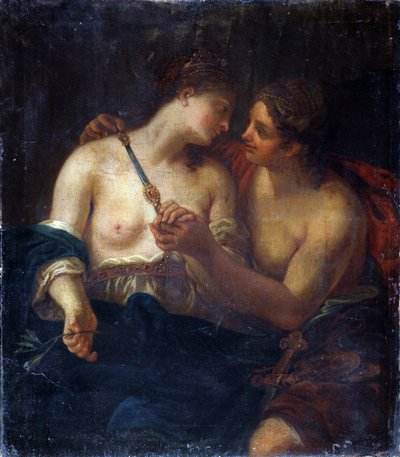 Allegoria della Pace. Amicizia tra due donne. Museo delle Belle Arti Puskin, Mosca. da Johann Karl Loth