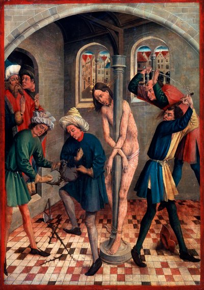 La flagellazione di Cristo, prima del 1457 da Johann Koerbecke