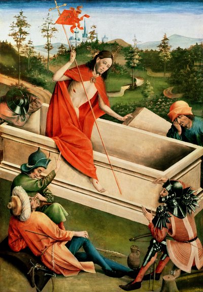 La Resurrezione, 1456 da Johann Koerbecke
