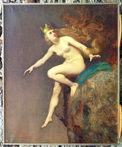 Lorelei, uno studio per il dipinto L