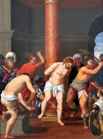 Tedesco: Geißelung Christi La flagellazione di Cristo da Johann König