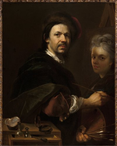 Autoritratto con moglie da Johann Kupetzky