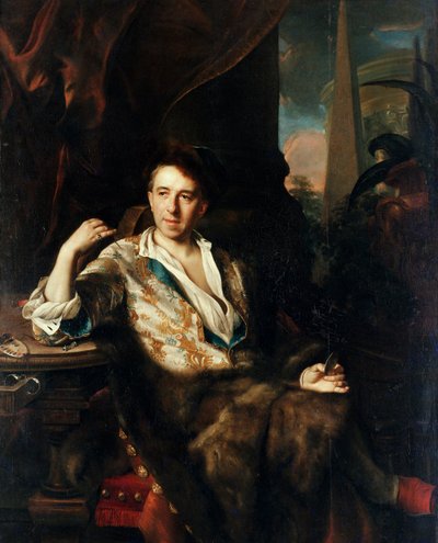 Ritratto in miniatura di Karel Bruni da Johann Kupetzky