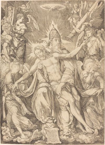La Santissima Trinità da Johann Ladenspelder