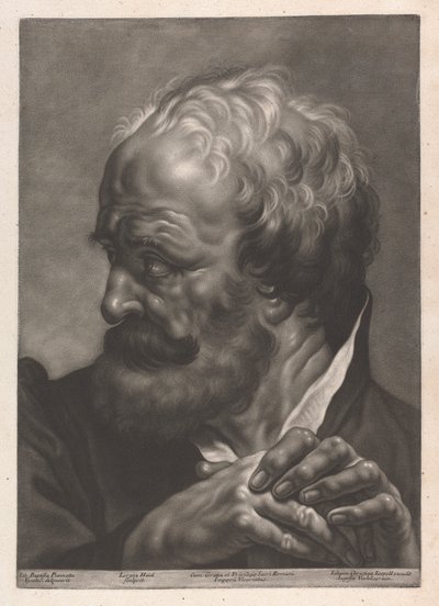 Ritratto di un uomo da Johann Lorenz Haid