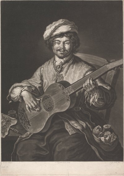 Il musicista da Johann Lorenz Haid
