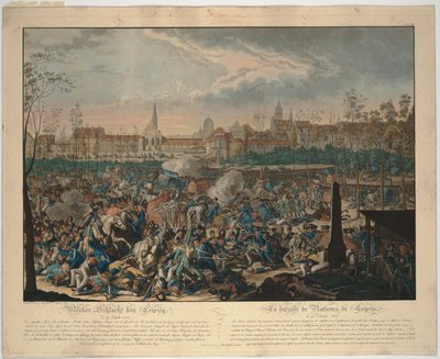 Battaglia delle Nazioni da Johann Lorenz Rugendas