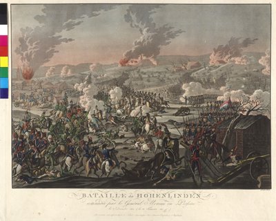 Battaglia di Hohenlinden (Linden) del 3 dicembre 1800 da Johann Lorenz Rugendas