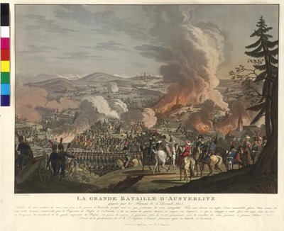 Battaglia di Slavkov u Brna il 2 dicembre 1805 da Johann Lorenz Rugendas