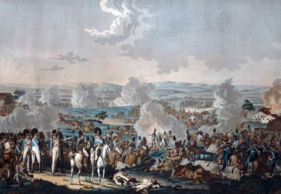 La battaglia di Wagram (1809) da Johann Lorenz Rugendas