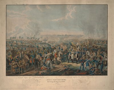 Dopo la battaglia delle Nazioni: il principe Schwarzenberg porta notizie di vittoria il 18 ottobre 1813 da Johann Lorenz Rugendas the Younger