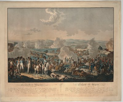La battaglia di Wagram da Johann Lorenz Rugendas the Younger