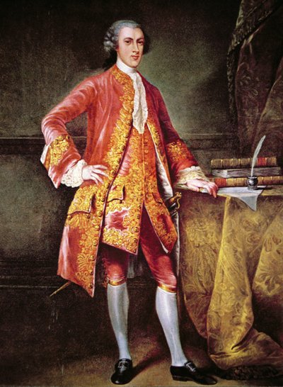 Ritratto di Frederick Calvert da Johann Ludwig (after) Tietz