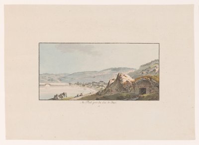 Veduta di Pout presso il Lac de Joux da Johann Ludwig Aberli