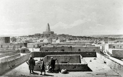Timbuktu dalla terrazza della casa del viaggiatore, da 