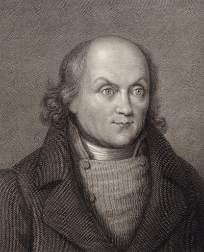 Ritratto di Hans Georg Nägeli 1773-1836 da Johann Martin Esslinger