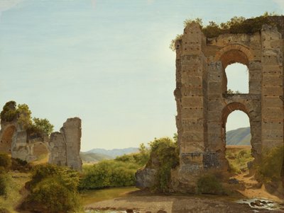 Rovina vicino a Roma, c.1796 da Johann Martin von Rohden