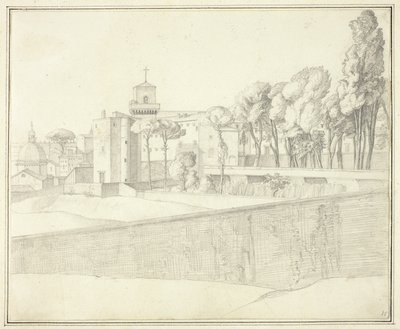 San Pietro in Vincoli, Roma da Johann Martin von Rohden