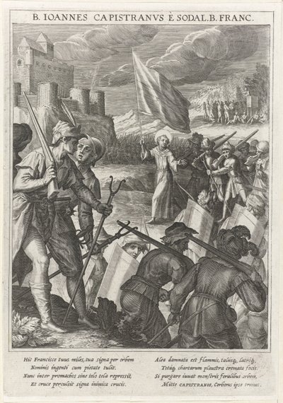San Giovanni da Capestrano guida le forze cristiane nell