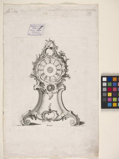 Orologio da Johann Michael Hoppenhaupt