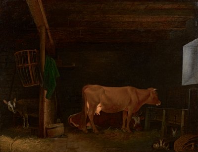 Stalla delle mucche da Johann Michael Neder