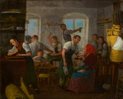 Officina del calzolaio da Johann Michael Neder
