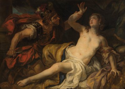 Tarquinius e Lucrezia da Johann Michael Rottmayr