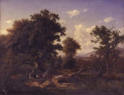Paesaggio in Tirolo da Johann Mohr