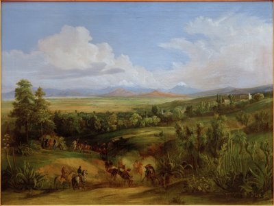 Galapa, Pico de Orizaba e Cofre de Perote da Johann Moritz Rugendas