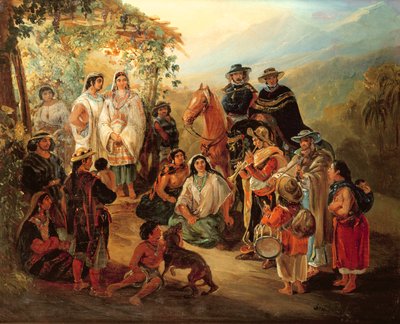 Costumi Regionali, 1850 da Johann Moritz Rugendas