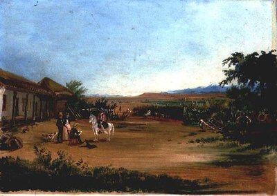 Autoritratto del pittore alla fattoria 