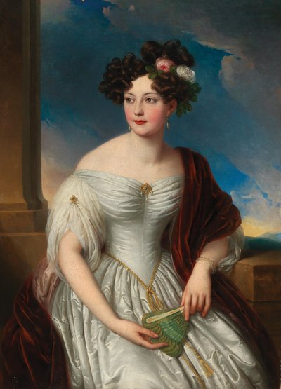 Ritratto della Regina Pauline Therese di Württemberg da Johann Nepomuk Ender