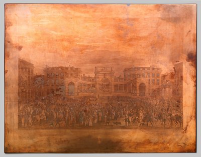 Omaggio a Guglielmo I a Bruxelles da Johann Nepomuk Gibèle
