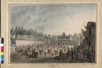 Carosello a Laxenburg da Johann Nepomuk Hoechle