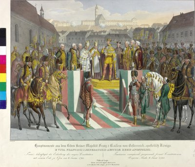 Incoronazione nella stufa 1792 da Johann Nepomuk Hoechle