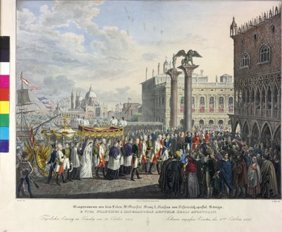 Occupazione a Venezia 1815 da Johann Nepomuk Hoechle