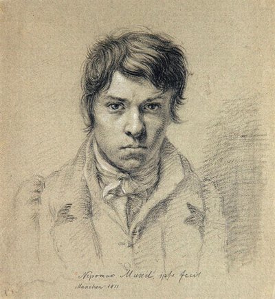 Autoritratto da Johann Nepomuk Muxel
