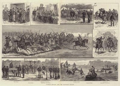 Vita militare austriaca, gli ussari ungheresi da Johann Nepomuk Schonberg