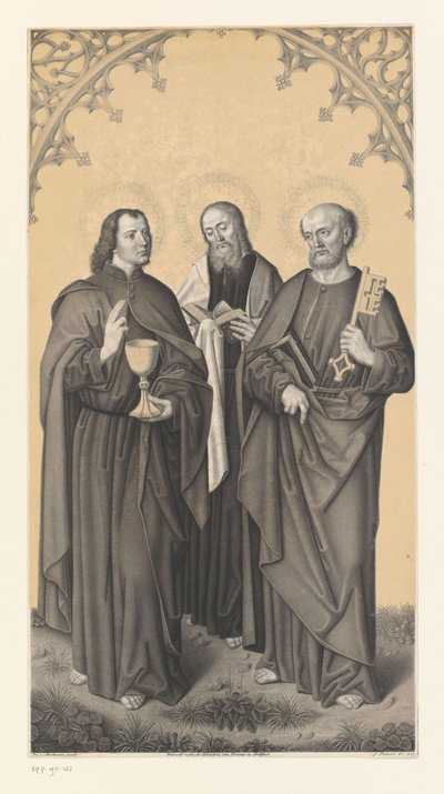 San Giovanni, Matteo e Pietro da Johann Nepomuk Strixner