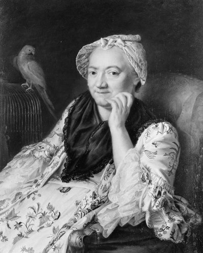 Ritratto di una donna da Johann Nikolaus Grooth