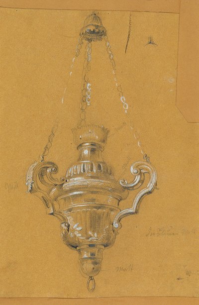 Lampada da Johann Peter Krafft