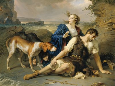 Arindal e Daura da Johann Peter Krafft
