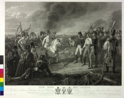 Battaglia di Lipsia da Johann Peter Krafft